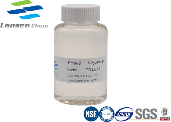 Agua de CAS 26062-79-3 y coagulante catiónico residual de Polydadmac del floculante del líquido el 40% del tratamiento de aguas