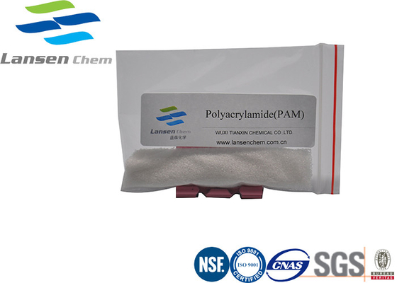 Industria de papel química del tratamiento de aguas del PAM del polímero soluble en agua 9003-05-8