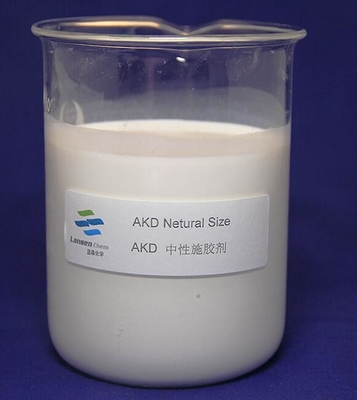 Fabricación de papel Akd aditivo valor de pH alkílico de la emulsión del dimero del Ketene 2-4 contenido sólido 10±0.5/15±0.5/20±0.5