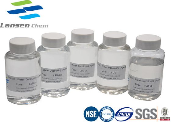 Tratamiento de aguas 250kg/Drum 55295-98-2 LSD-01 LSD-05 LSD-07 del agente del pH 2.0-5.0 Decoloring