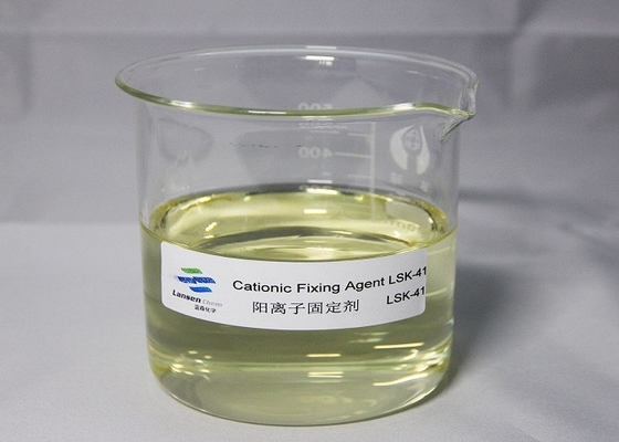 Líquido ambarino líquido pegajoso de fijación del pH 4-7 del color claro descolorido catiónico del agente