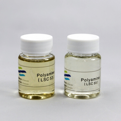 Floculante descolorido de la poliamina de la fabricación de papel polímero catiónico LSC 51 - 55 pH 5 - 7