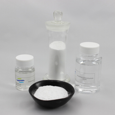 Agente auxiliar químico antitranspirante líquido de aluminio de Chlorohydrate ACH de los decolorantes del floculante