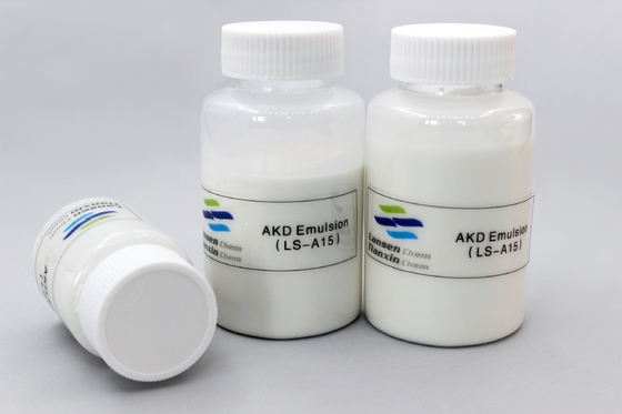 Resistencia de agua blanca neutral química de papel de la emulsión de AKD y resistencia de la penetración del borde