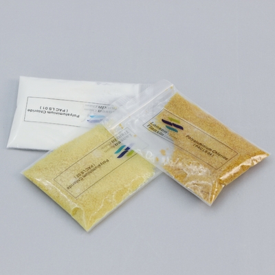 El cloruro industrial PAC del polialuminio pulveriza los tintes de materia textil de desecación del sedimento del tratamiento de aguas residuales