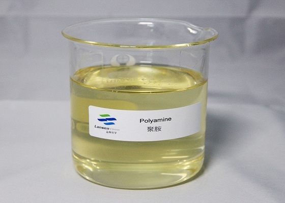 Floculante amarillo catiónico de la poliamina del polímero el 50% de Cas No 42751-79-1 del amonio de cuaternario