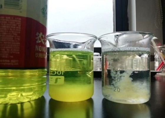 Contenido sólido residual líquido pegajoso de las aguas el 50% del agente de Decoloring del agua/del agente de Decolouring