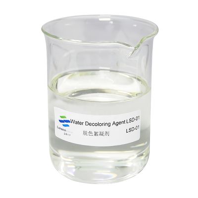 Water Decoloring Agent Polymer Flocculant with 30-1250KGS DRUM Package Colorless Transparent Liquid Free Sample Available