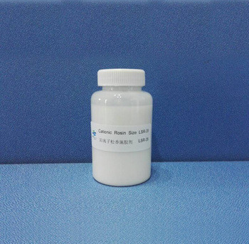 Emulsión blanca catiónica estable pH 2-4 Eco del contenido sólido de la talla 35% de la resina amistoso