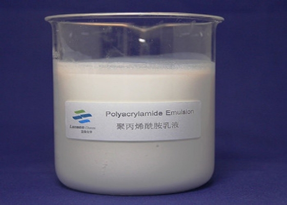 Emulsión aniónica/catiónica de la poliacrilamida para teñir y el lavado del carbón