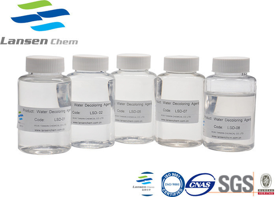 Agente Dicyandiamide Formaldehyde Resin de Decoloring del agua LSD-01
