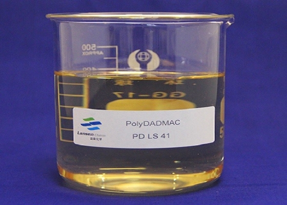 Agente Fast Flocculation de Decoloring del retiro del color del coagulante de Polydadmac del tratamiento de aguas residuales
