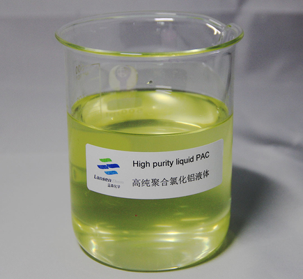 28-30% tratamiento de aguas residuales amarillo del cloruro del polialuminio del poder de las sustancias químicas del coagulante del agua industrial