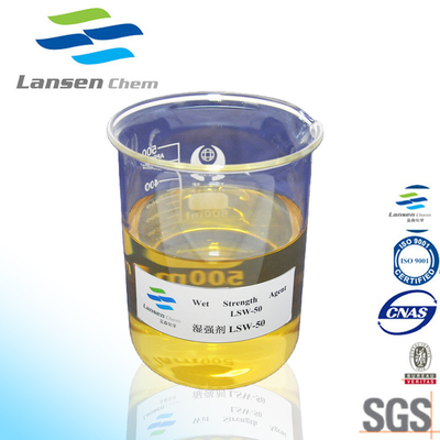 Industria líquida transparente Flex Rate de la fabricación de papel de Chemical Light Yellow del agente de la fuerza mojada