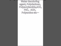 Productos químicos para el tratamiento del agua